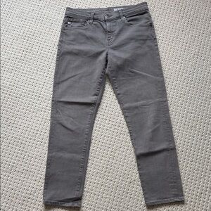 AG Charcoal Gray Ex Boyfriend Slims